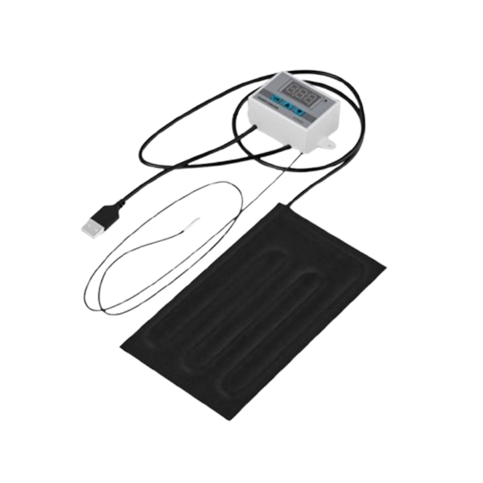 BNF®Reptile Heating Pad Portable Warming Cushion for Turtles Frogs Small Animals 10cmx20cm|Pet Supplies | Reptile Supplies| R